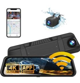 9.66 Inch Mirror Dash Cam